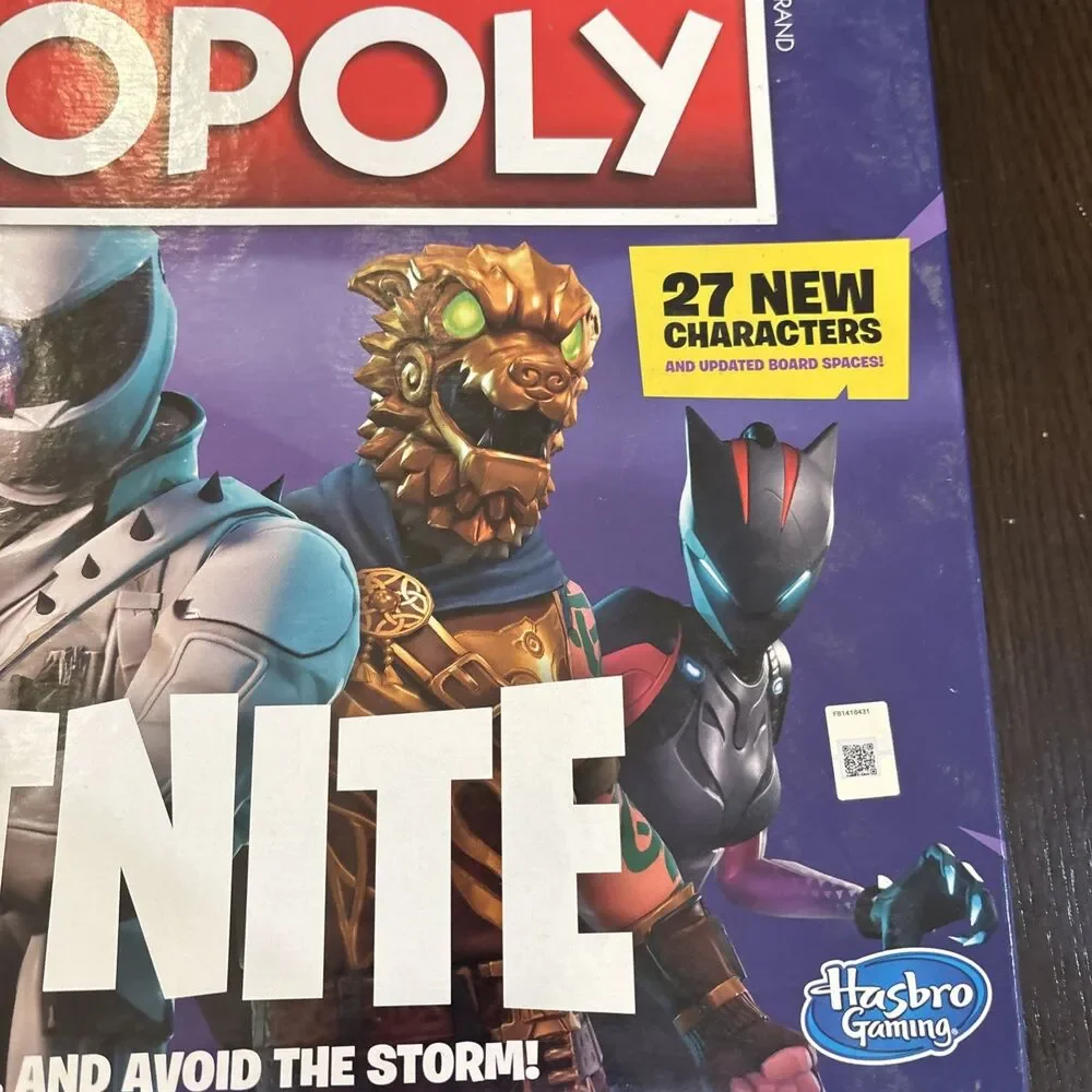 Monopoly Fortnite Board Game - Hasbro 2019 Box Set